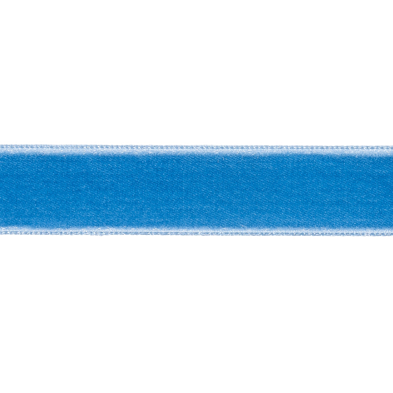 Purchase 80943 | Velvet Tape Medium, Cadet - Schumacher Trim