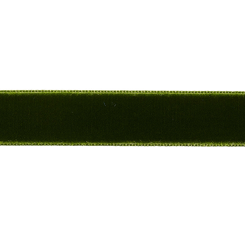 Purchase 80945 | Velvet Tape Medium, Moss - Schumacher Trim