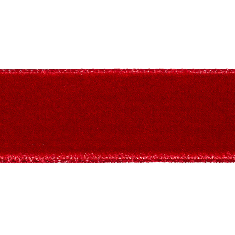 Purchase 80947 | Velvet Tape Medium, Crimson - Schumacher Trim