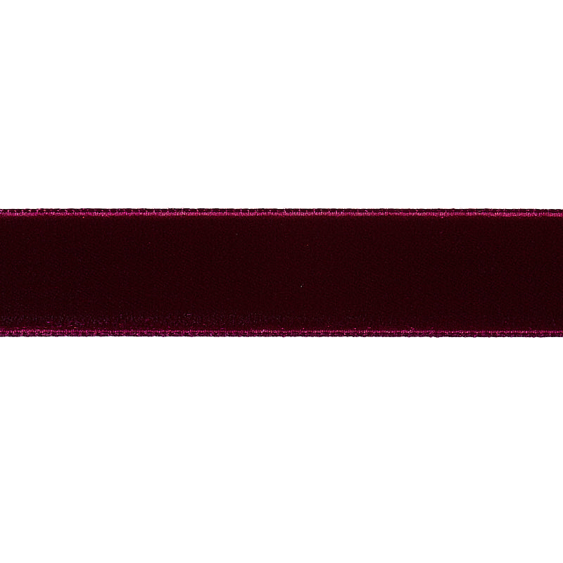 Purchase 80948 | Velvet Tape Medium, Aubergine - Schumacher Trim