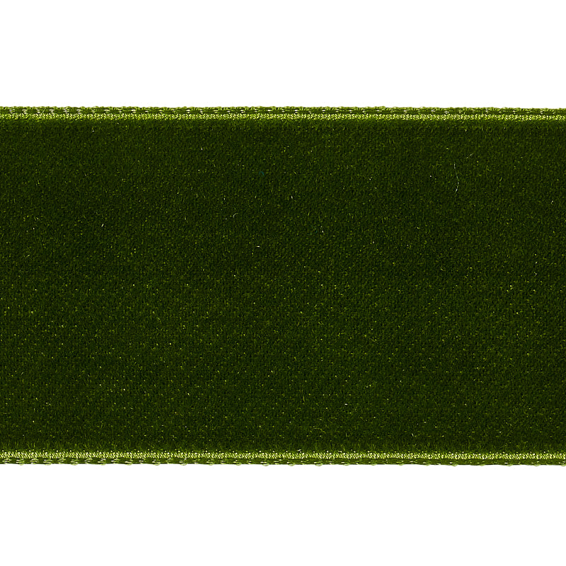 Purchase 80965 | Velvet Tape Wide, Moss - Schumacher Trim