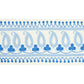 Purchase 81230 | Paisley Embroidered Tape, Blues - Schumacher Trim