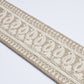 Purchase 81231 | Paisley Embroidered Tape, Sand - Schumacher Trim