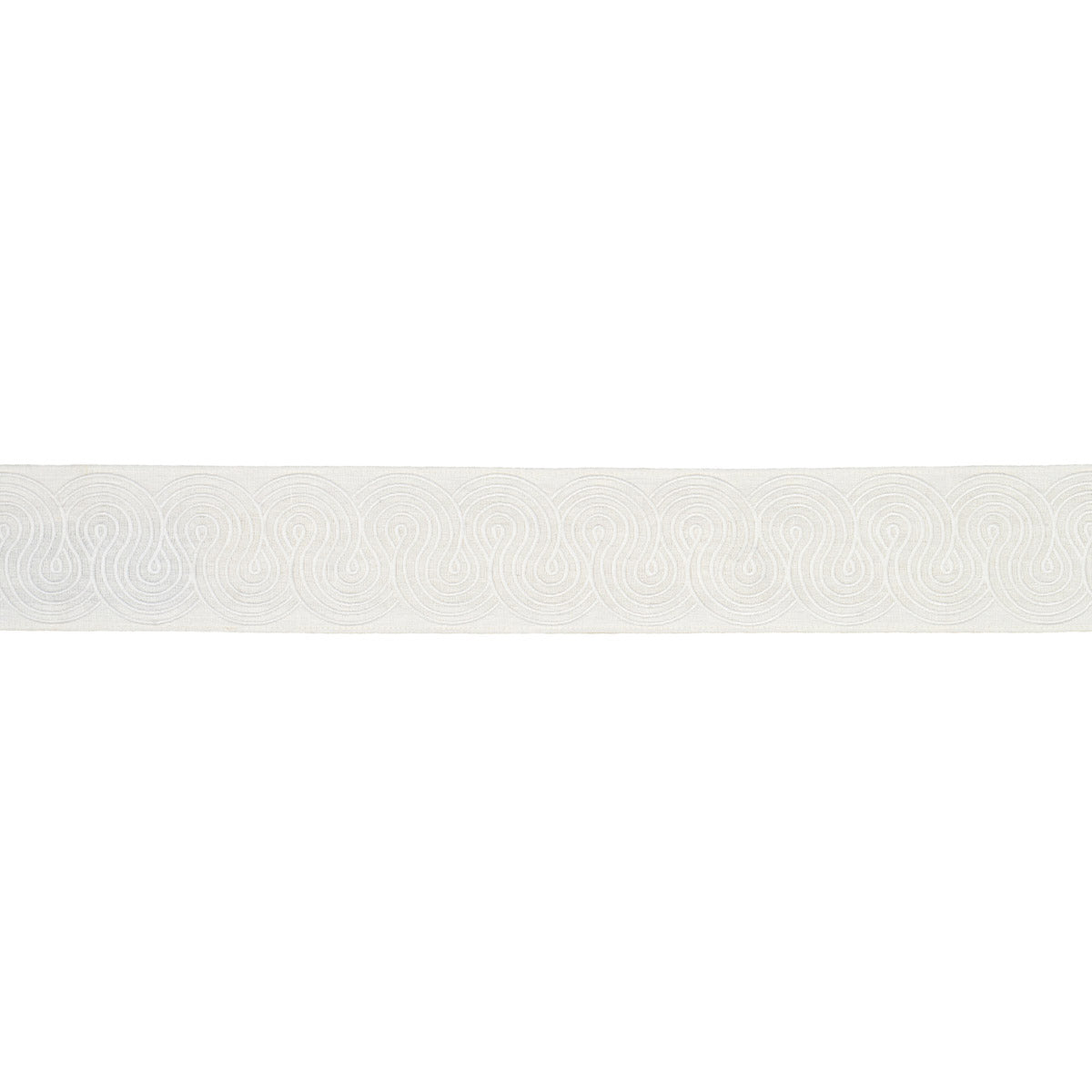 Purchase 81252 | Giraldi Embroidered Trim, Ivory - Schumacher Trim