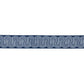 Purchase 81253 | Giraldi Embroidered Trim, White On Navy - Schumacher Trim