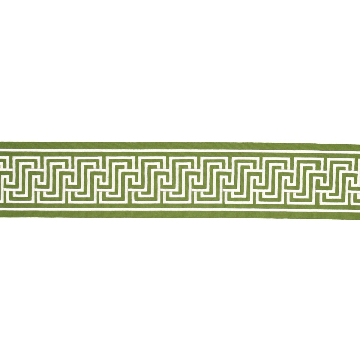 Purchase 81260 | Labyrinth Tape, Green - Schumacher Trim