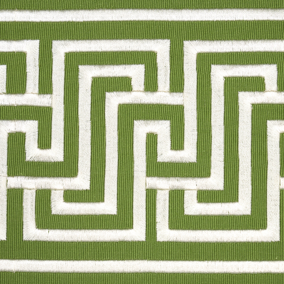 Purchase 81260 | Labyrinth Tape, Green - Schumacher Trim