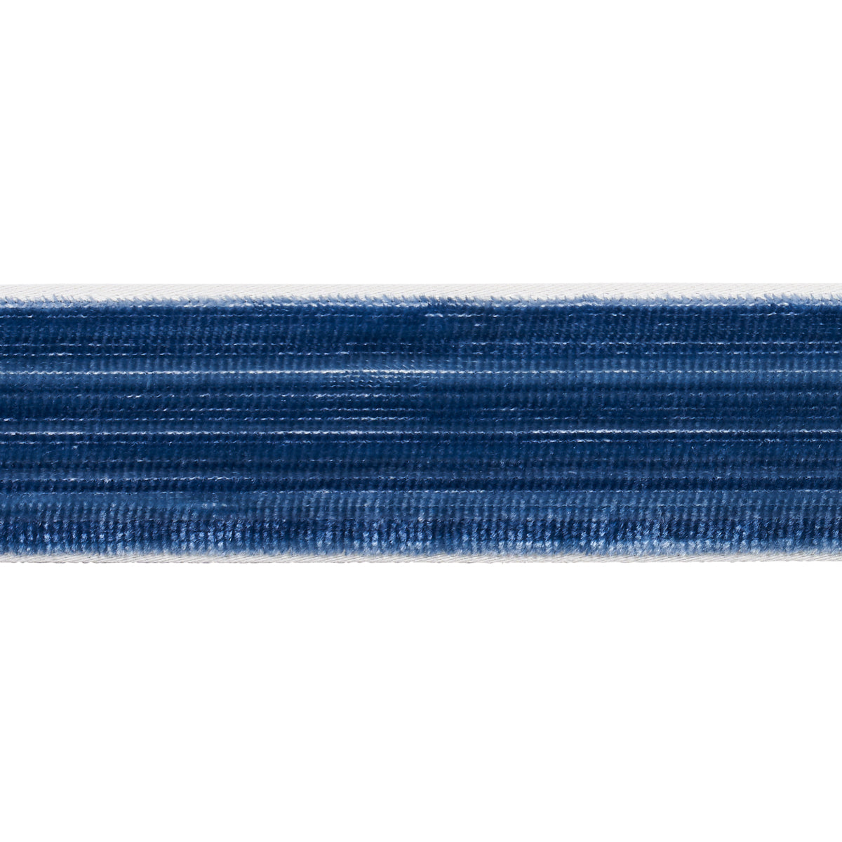 Purchase 81291 | Gaspard Velvet Tape Narrow, Sapphire - Schumacher Trim