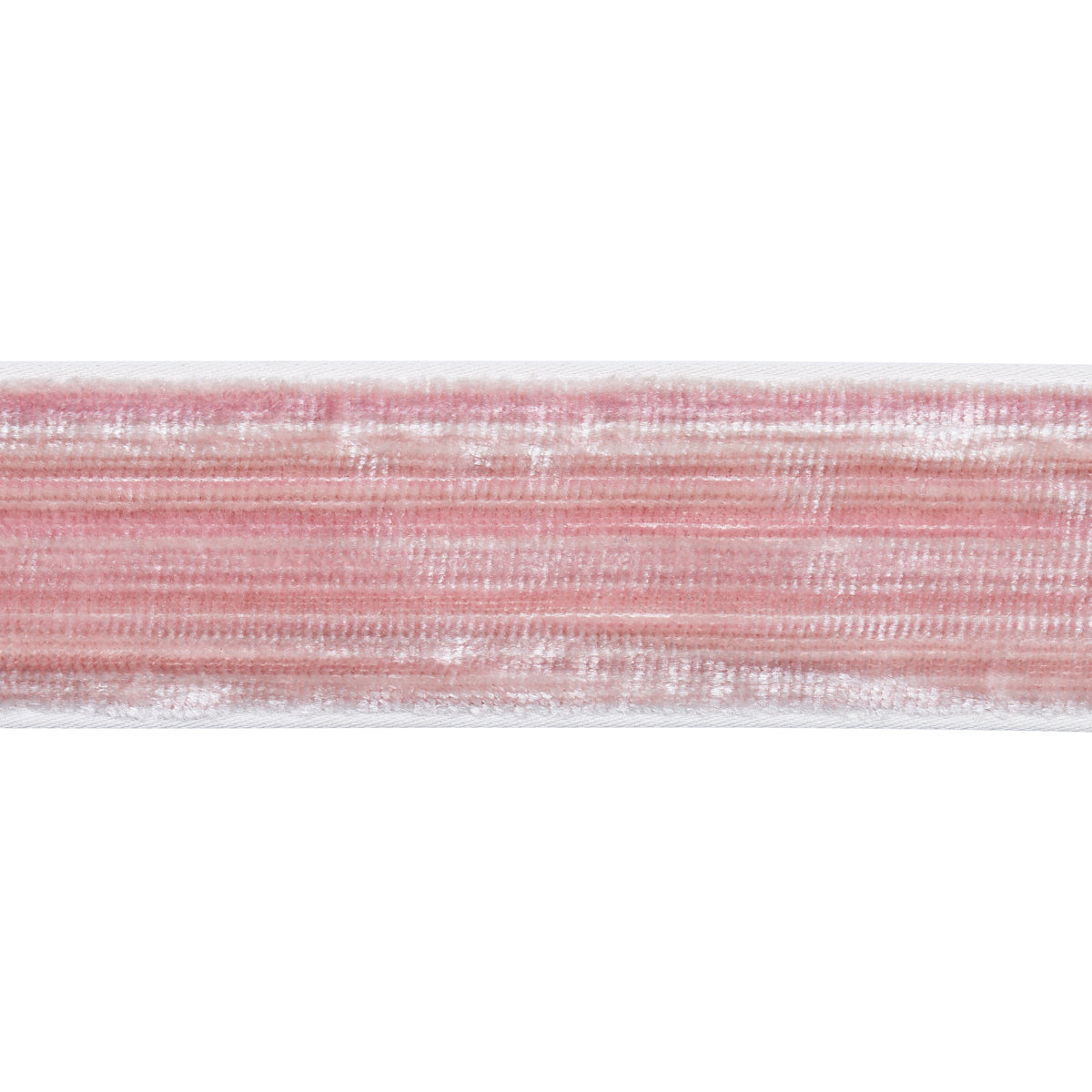 Purchase 81292 | Gaspard Velvet Tape Narrow, Blush - Schumacher Trim
