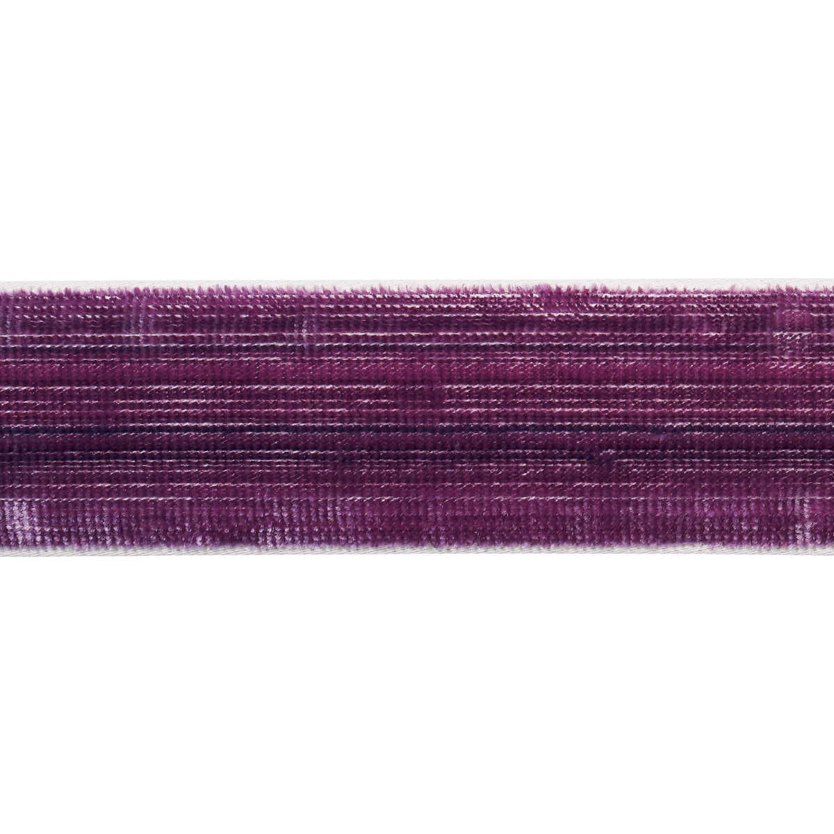 Purchase 81293 | Gaspard Velvet Tape Narrow, Eggplant - Schumacher Trim