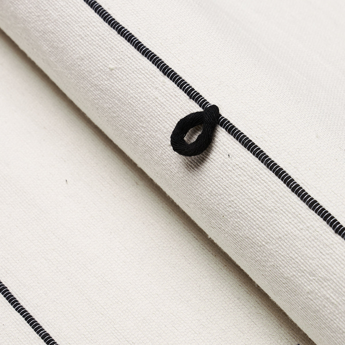 Purchase 81381 Globo Knotted Handwoven, Black by Schumacher Fabric