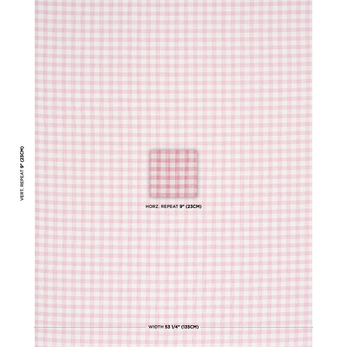 Purchase 81414 | Martina Plaid Indoor/Outdoor, Pink - Schumacher Fabric