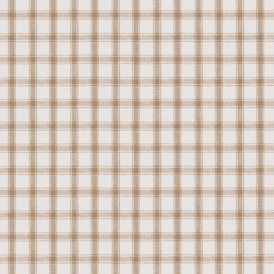 Purchase 81454 | Crawford Linen Check, Neutral - Schumacher Fabric