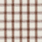 Purchase 81455 | Crawford Linen Check, Brown - Schumacher Fabric