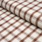 Purchase 81455 | Crawford Linen Check, Brown - Schumacher Fabric