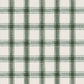 Purchase 81456 | Crawford Linen Check, Forest - Schumacher Fabric