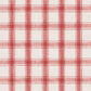 Purchase 81457 | Crawford Linen Check, Red - Schumacher Fabric