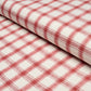 Purchase 81457 | Crawford Linen Check, Red - Schumacher Fabric