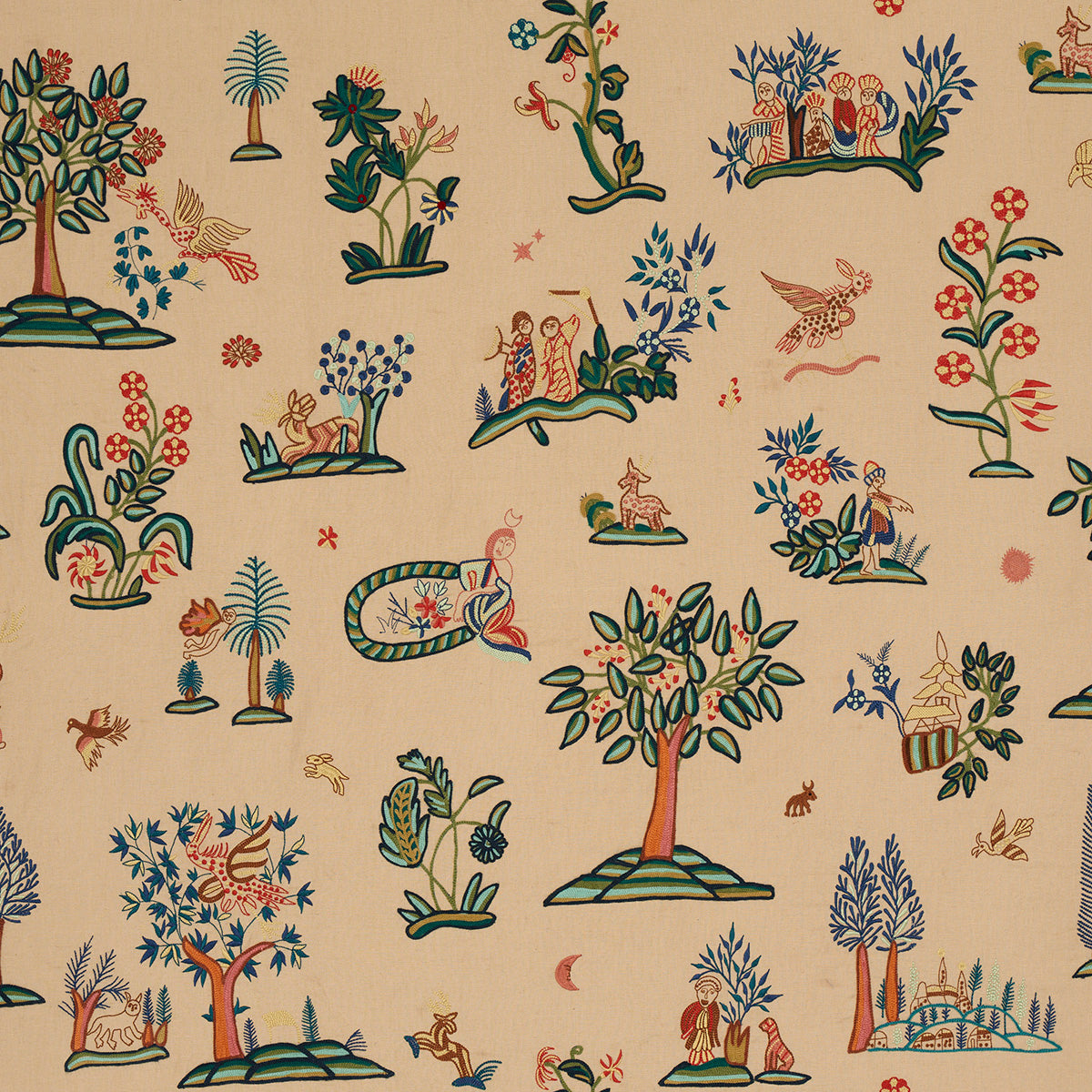 Purchase 81480 Garden Fantasie, Document by Schumacher Fabric