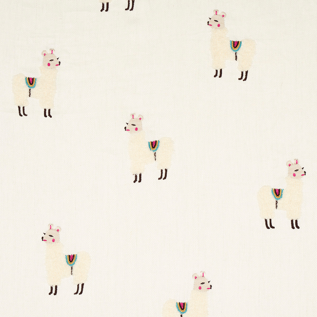 Purchase 81490 Llama Embroidery, Multi by Schumacher Fabric