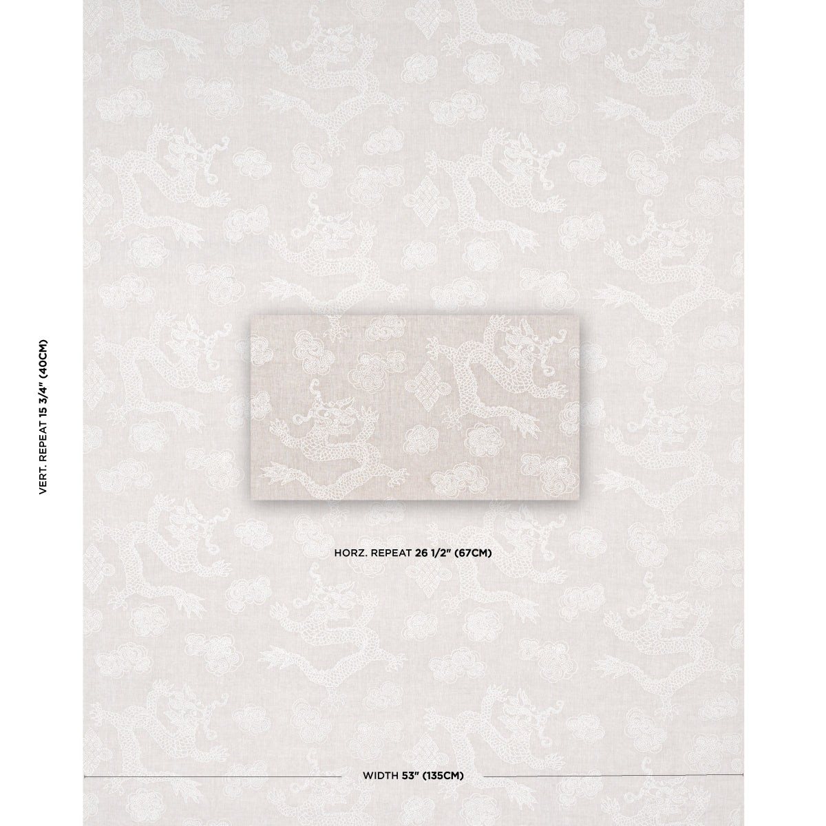 Purchase 81551 | Bouquet Toss, Ivory On Natural - Schumacher Fabric