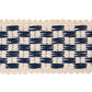 Purchase 81630 | Crawford Check Tape Medium, Indigo - Schumacher Trim