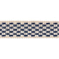 Purchase 81630 | Crawford Check Tape Medium, Indigo - Schumacher Trim