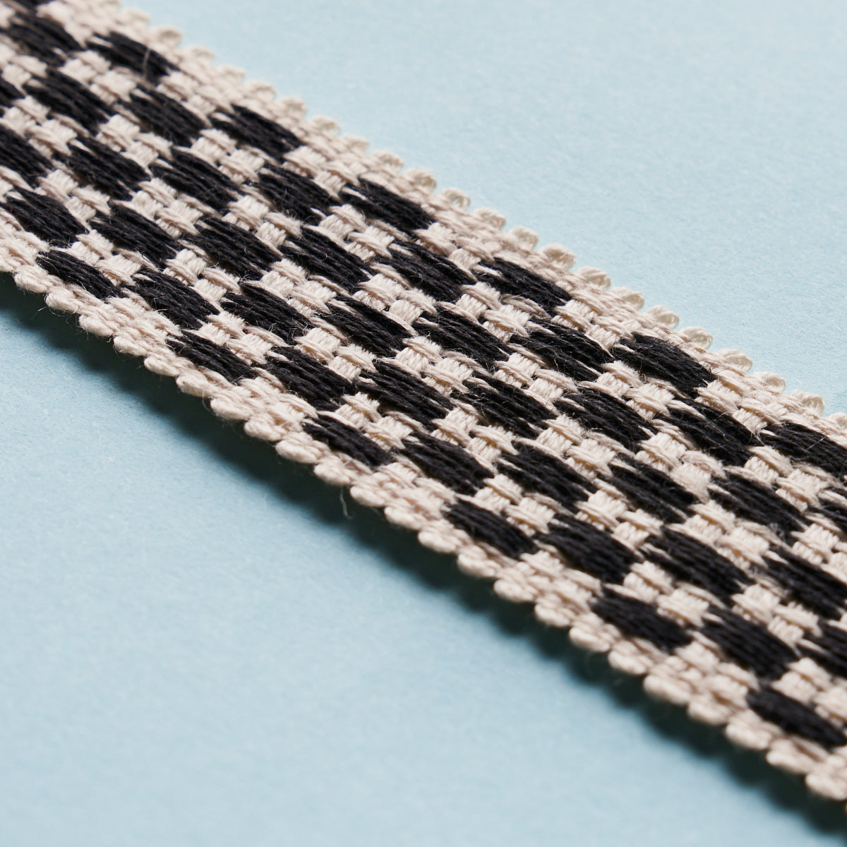 Purchase 81633 | Crawford Check Tape Medium, Basalt - Schumacher Trim