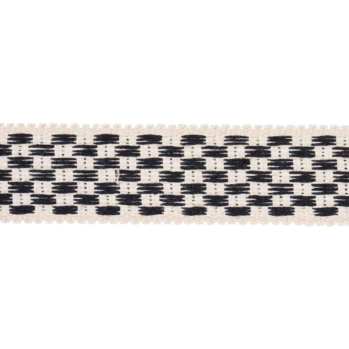 Purchase 81633 | Crawford Check Tape Medium, Basalt - Schumacher Trim