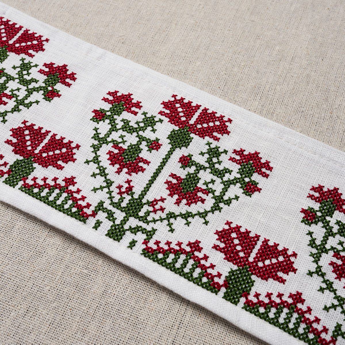 Purchase 81660 | Custis Embroidered Tape, Claret - Schumacher Trim