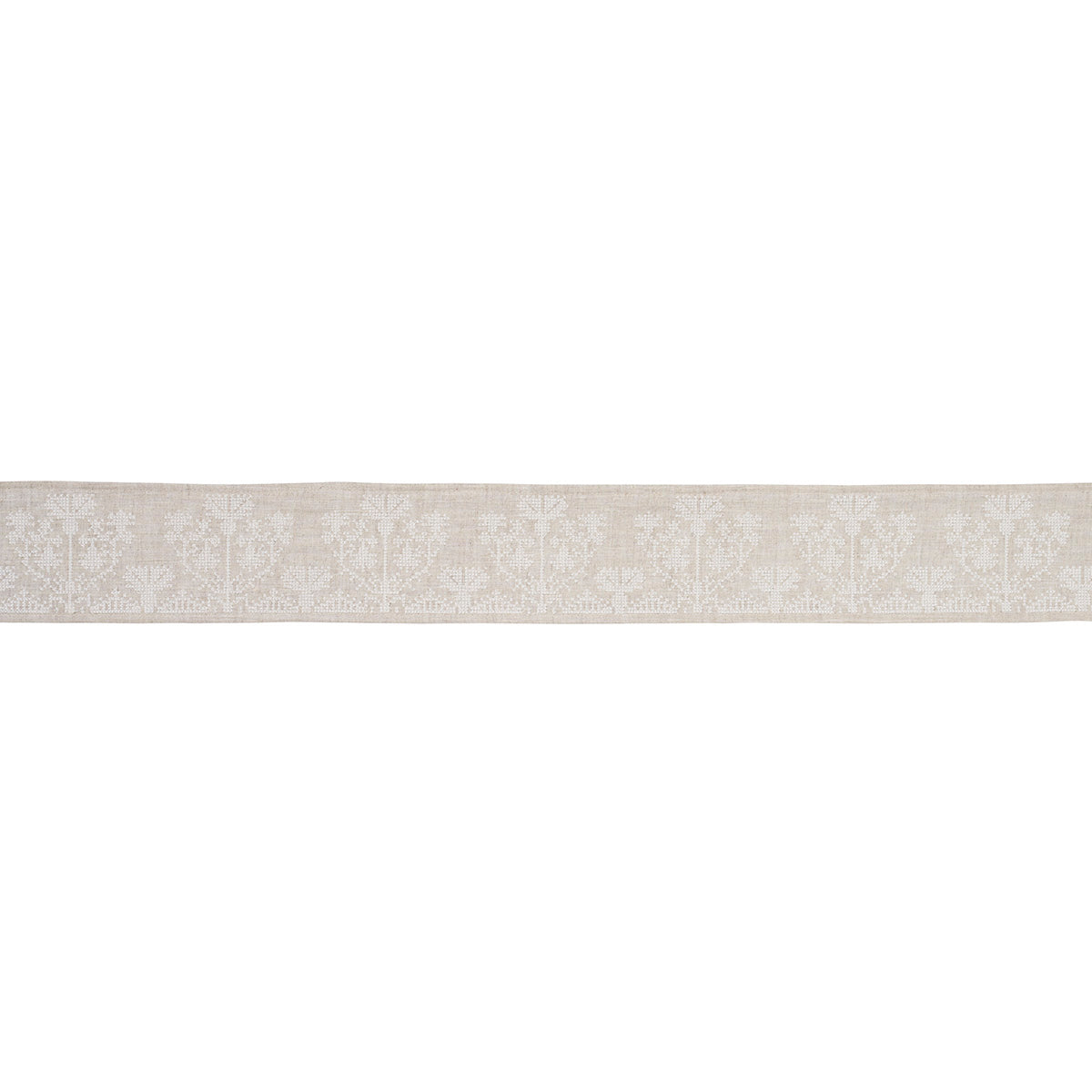 Purchase 81662 | Custis Embroidered Tape, Shell - Schumacher Trim