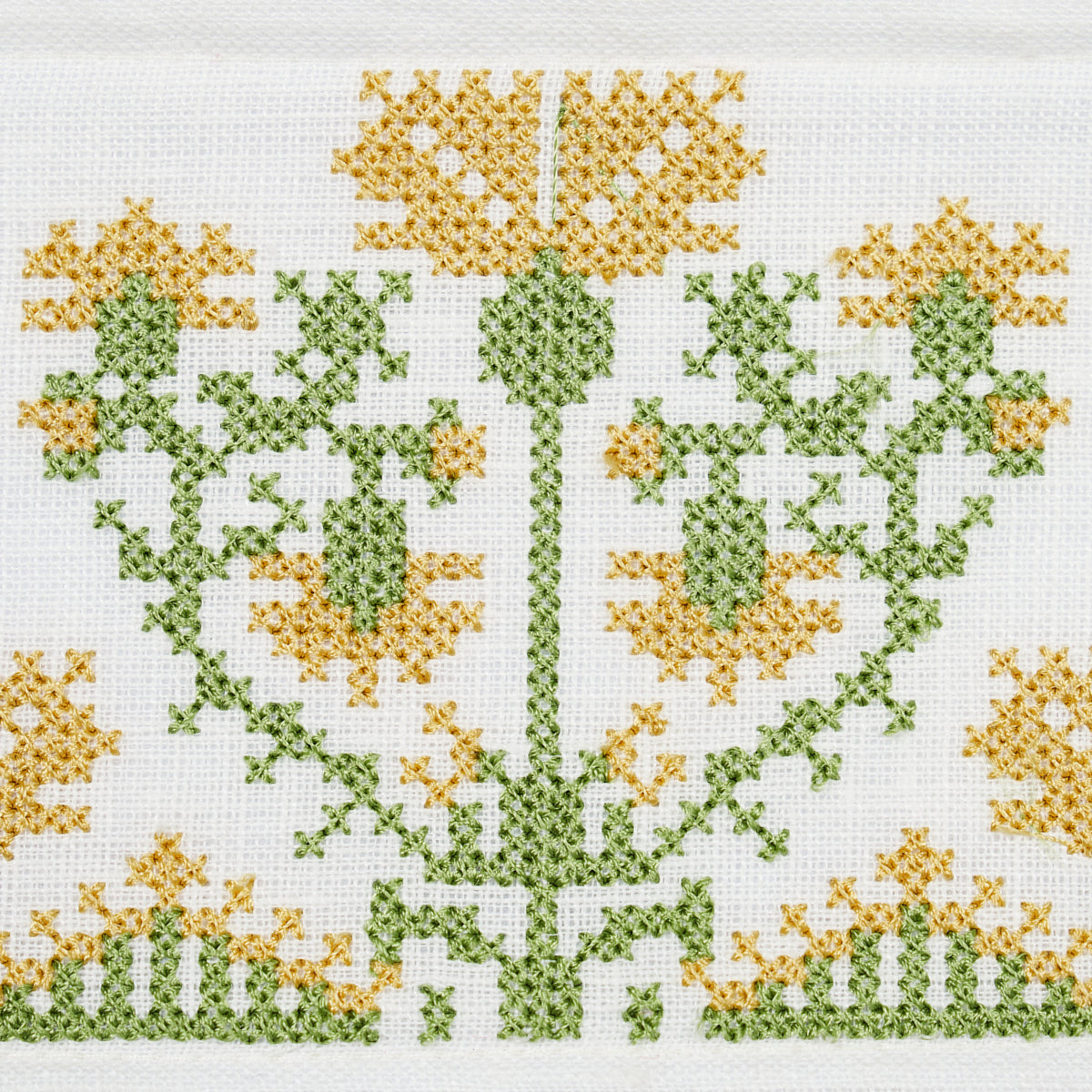 Purchase 81663 | Custis Embroidered Tape, Marigold - Schumacher Trim