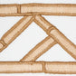 Purchase 81740 | Bamboo Trellis Tape, Sesame - Schumacher Trim