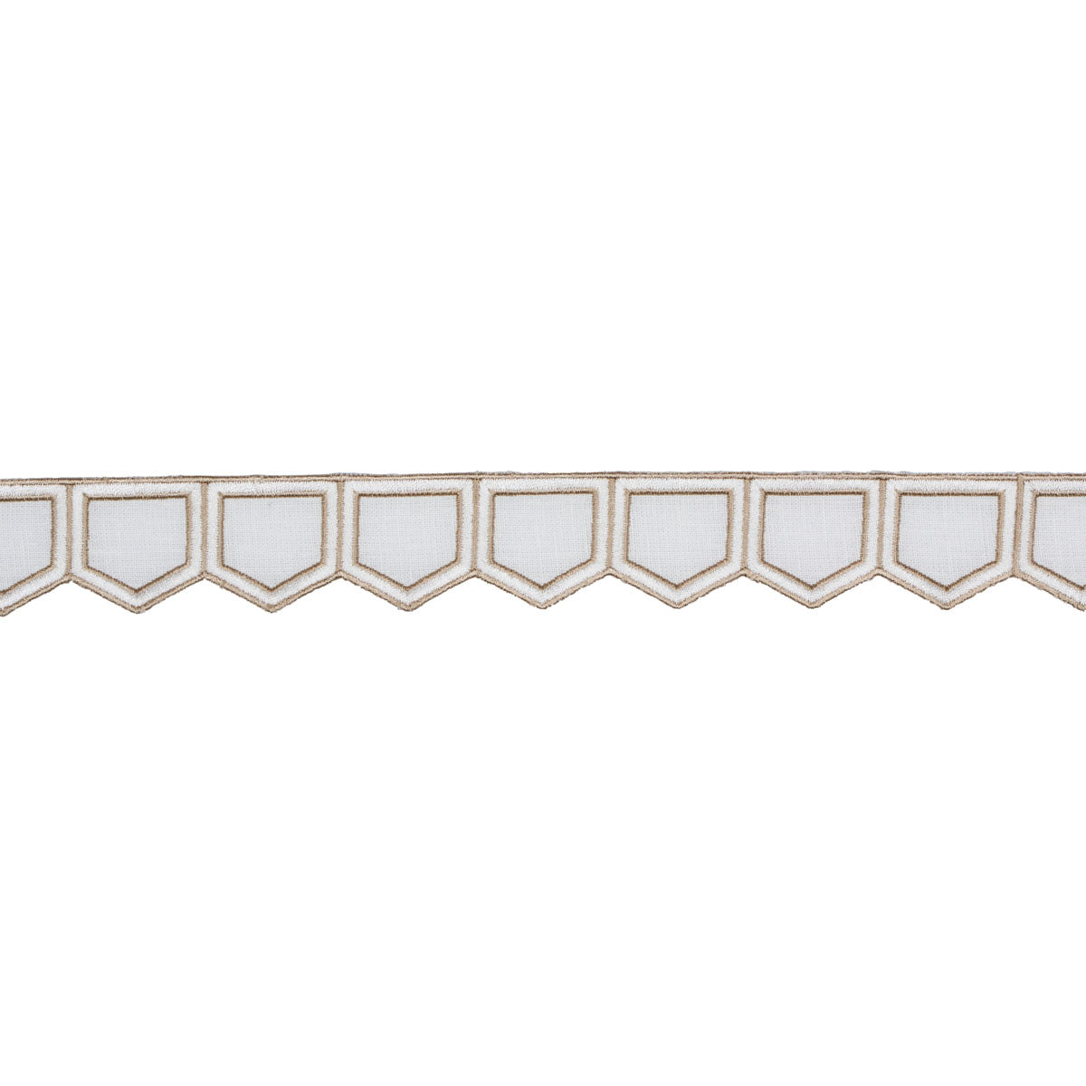 Purchase 81750 | Honeycomb Trim, Ivory - Schumacher Trim