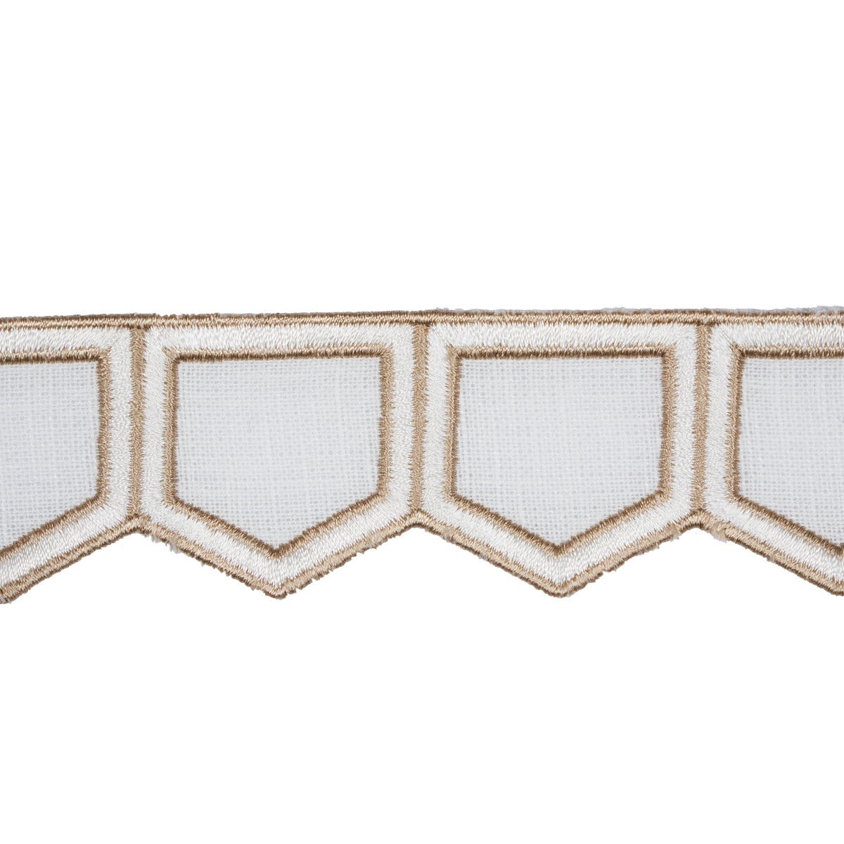 Purchase 81750 | Honeycomb Trim, Ivory - Schumacher Trim