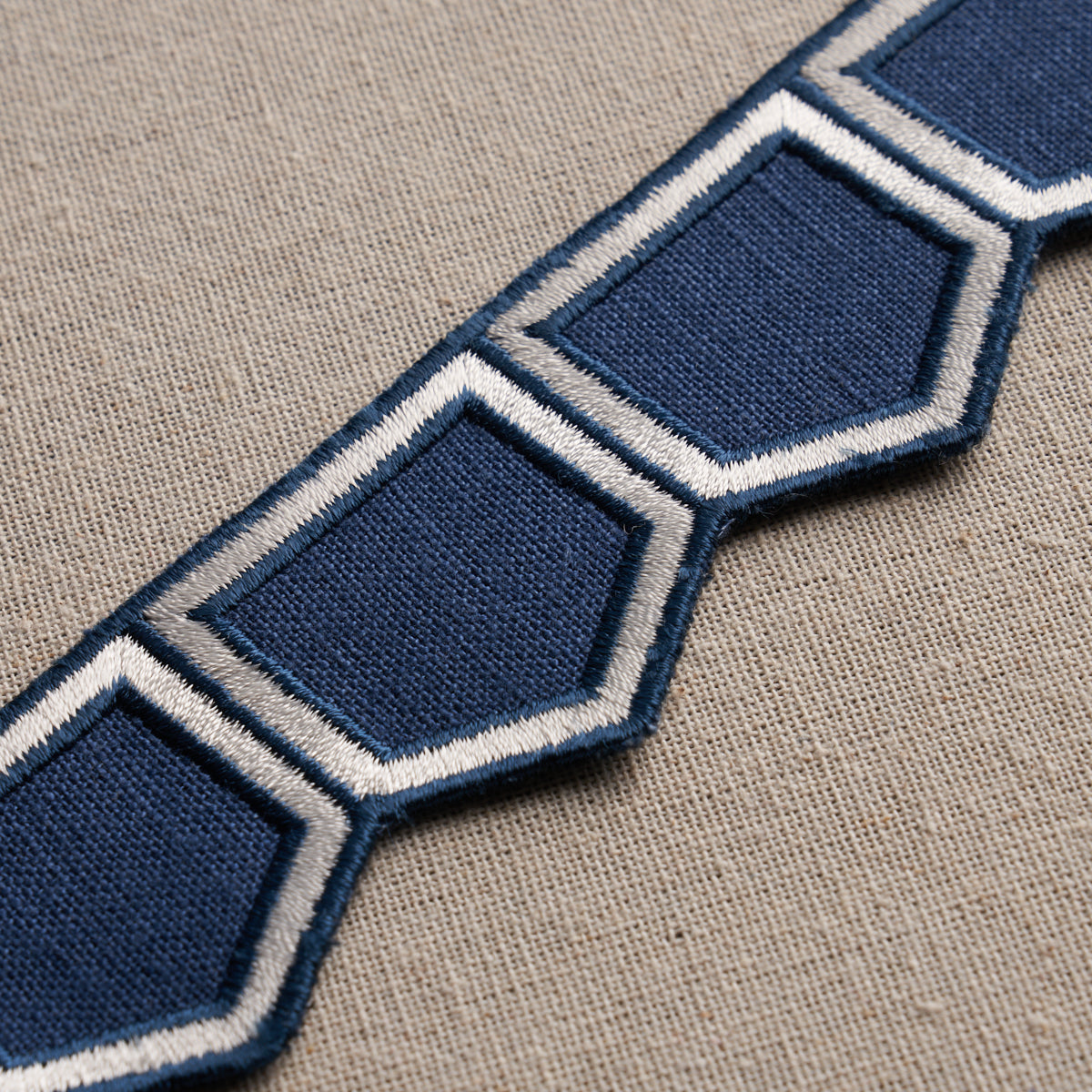 Purchase 81751 | Honeycomb Trim, Blue - Schumacher Trim