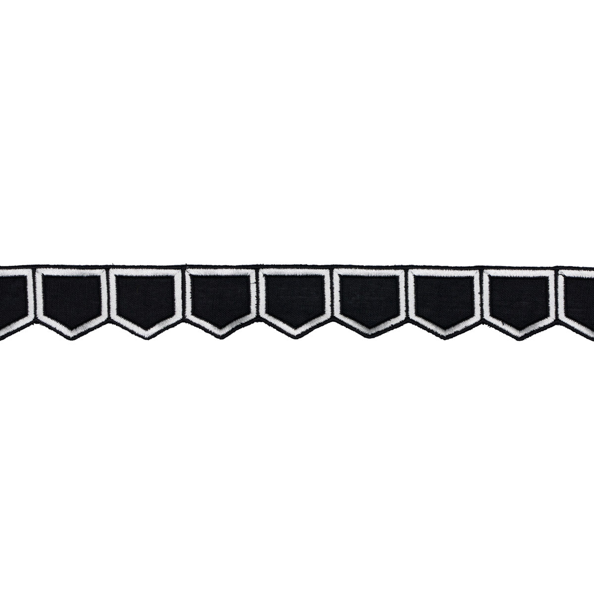 Purchase 81752 | Honeycomb Trim, Black - Schumacher Trim