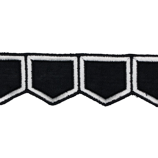 Purchase 81752 | Honeycomb Trim, Black - Schumacher Trim