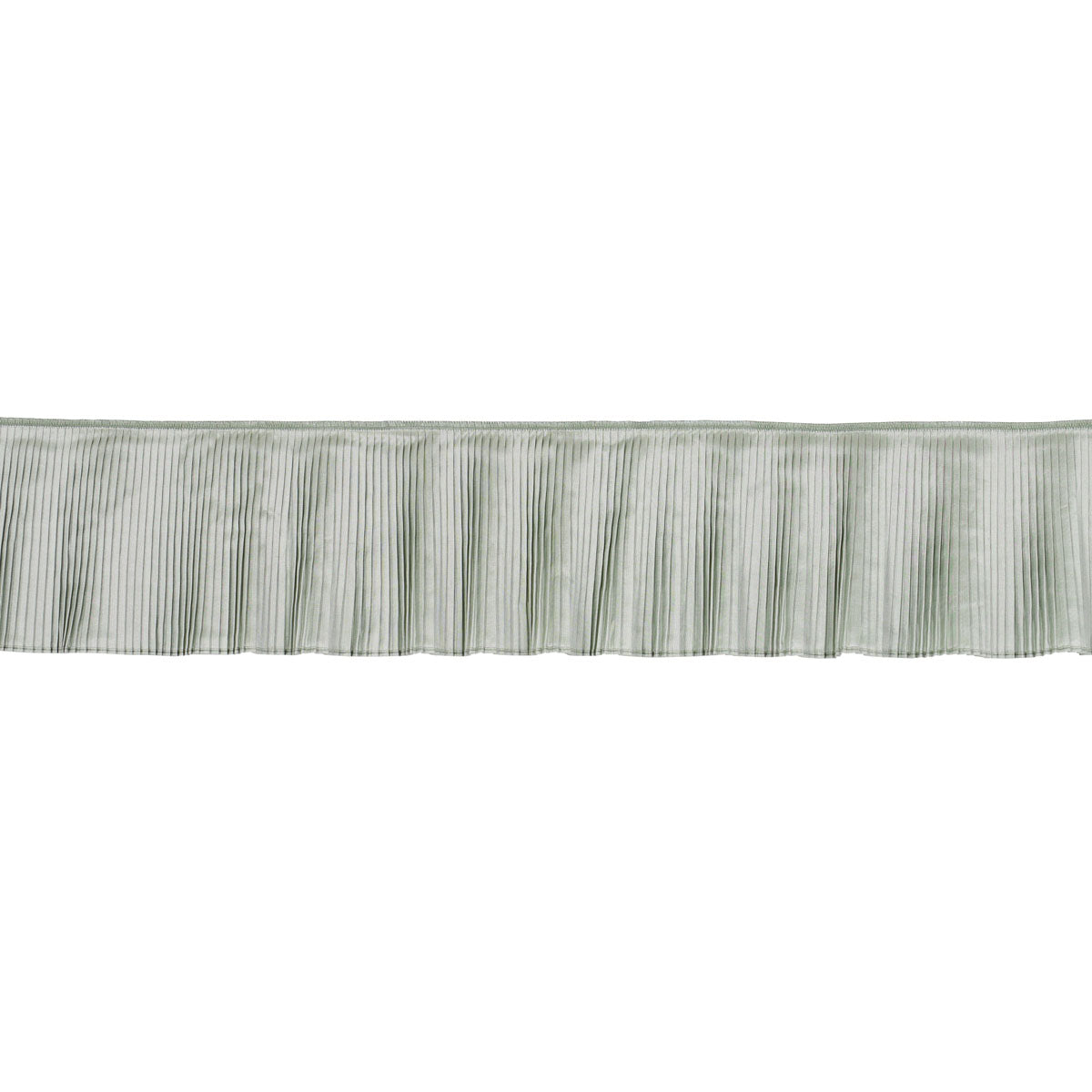 Purchase 81791 | Botticelli Silk Ruffle Trim, Mineral - Schumacher Trim