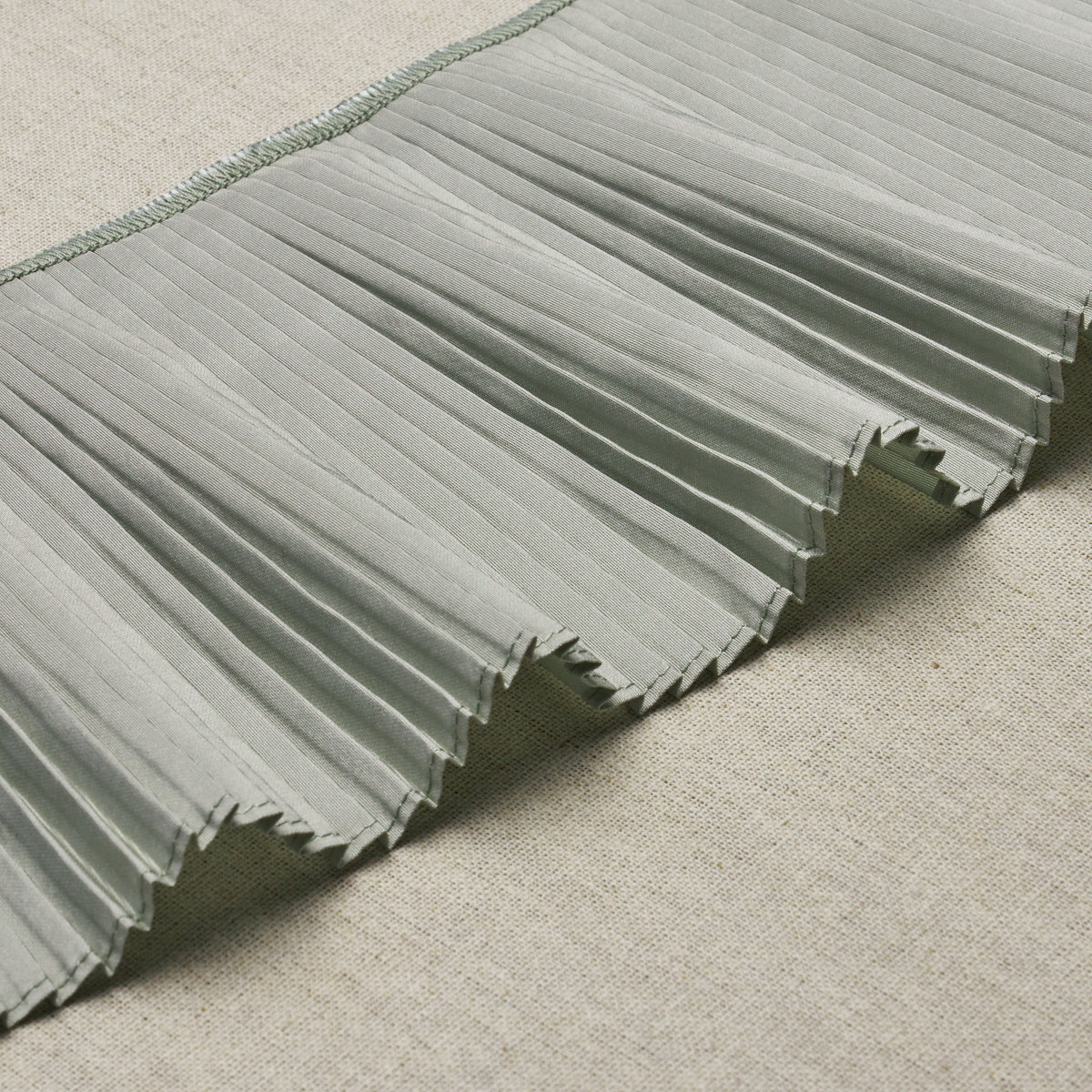 Purchase 81791 | Botticelli Silk Ruffle Trim, Mineral - Schumacher Trim