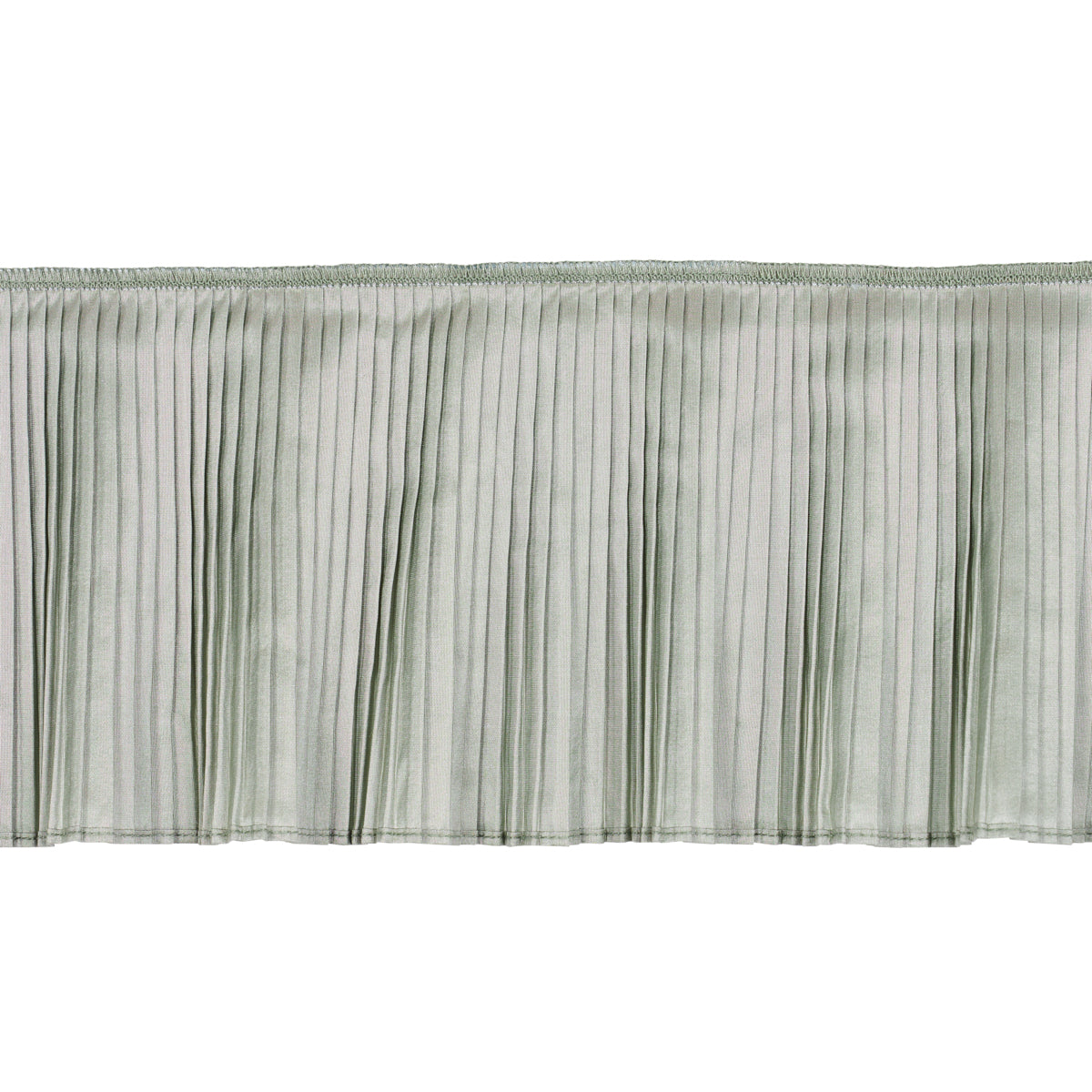 Purchase 81791 | Botticelli Silk Ruffle Trim, Mineral - Schumacher Trim