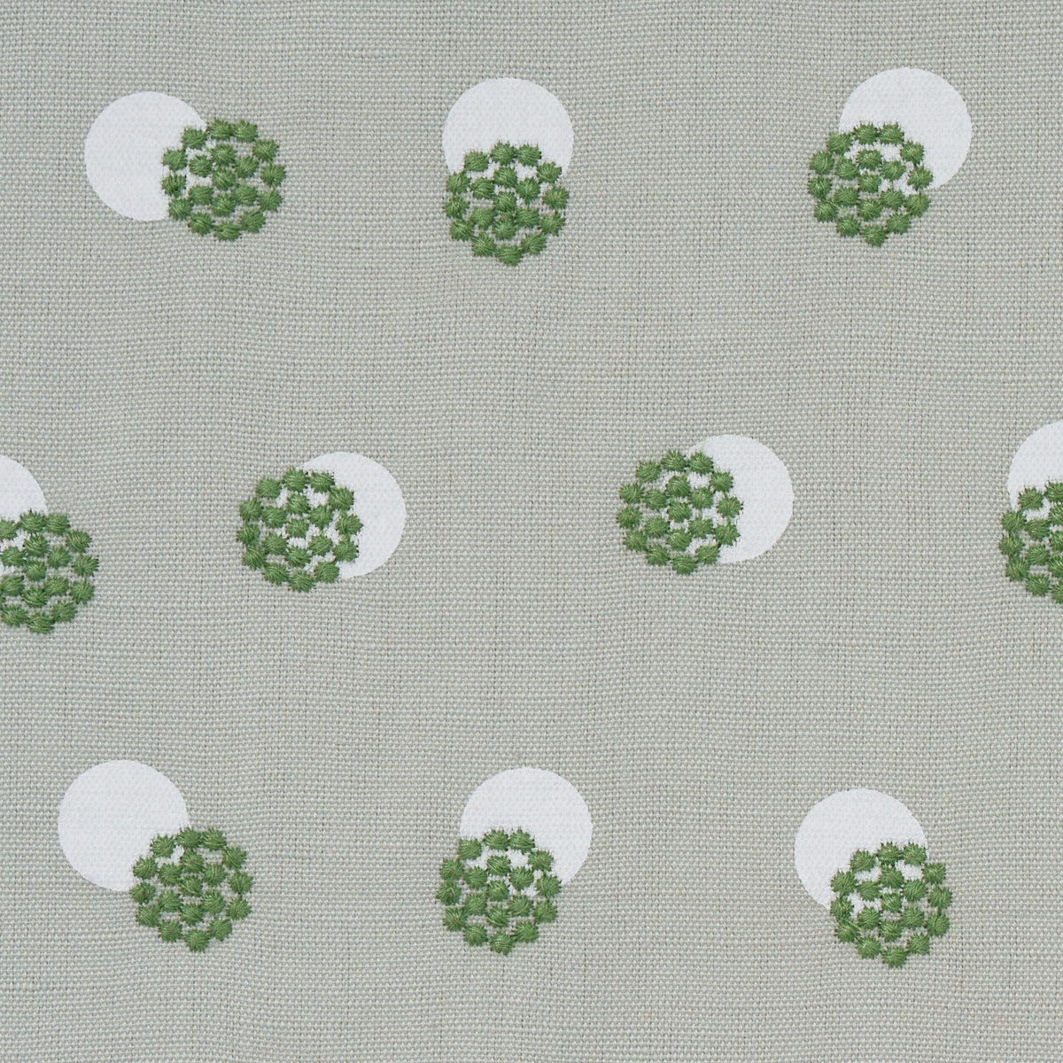 Purchase 81842 | Bouquet Toss, Green - Schumacher Fabric