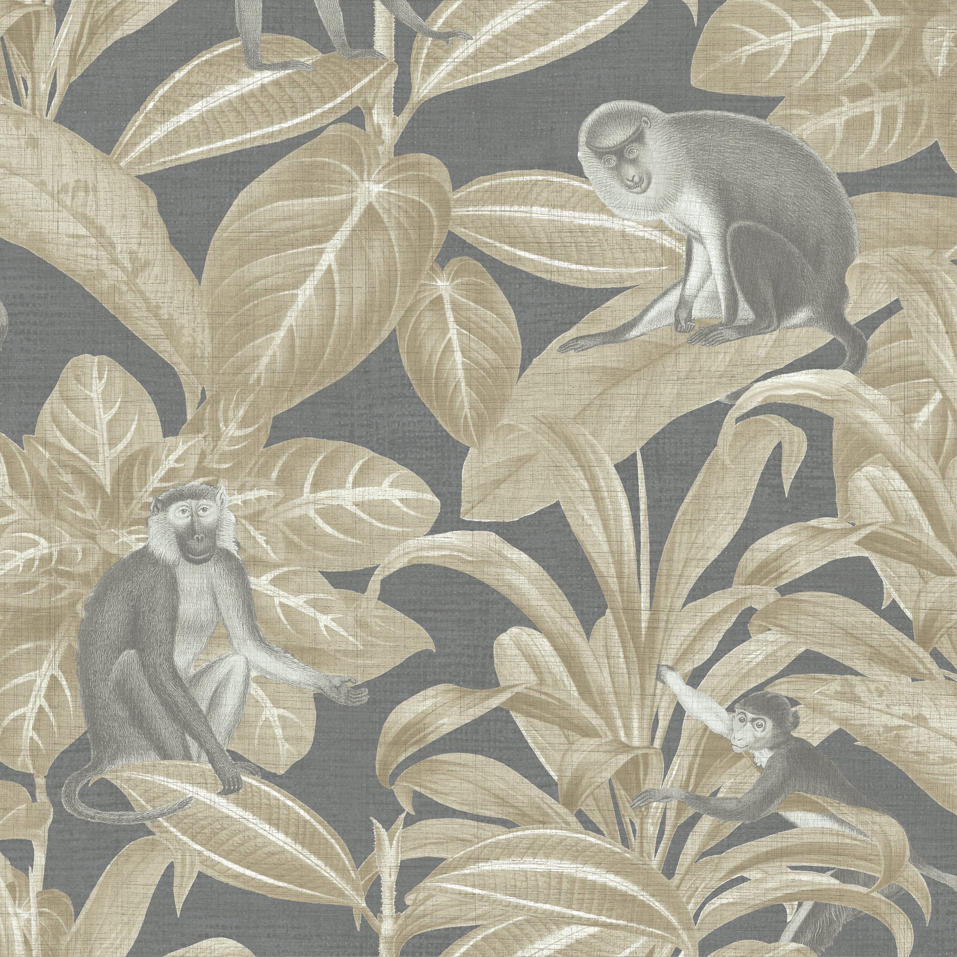 Purchase JF Wallpaper Item 8188 97W9081 Grey Animals Wallpaper