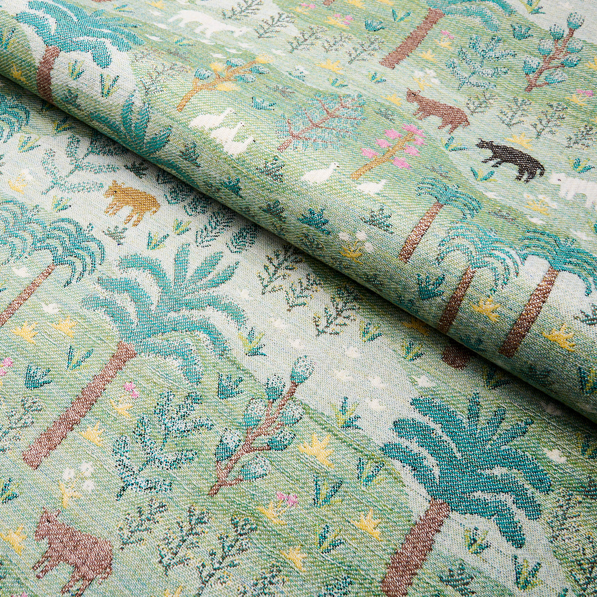 Purchase 81960 | Azulejos, Green - Schumacher Fabric