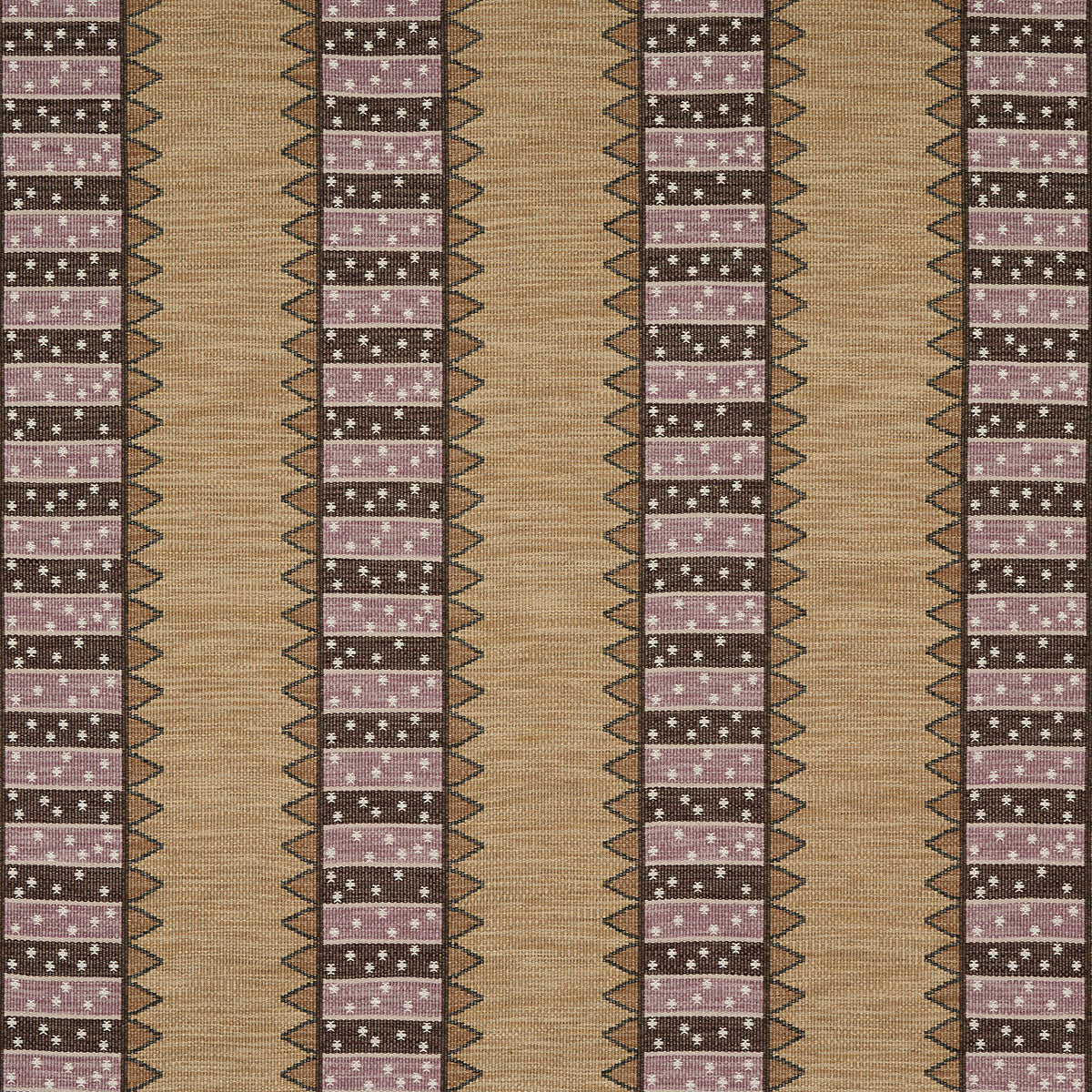 Purchase 81981 | Bouquet Toss, Aubergine - Schumacher Fabric