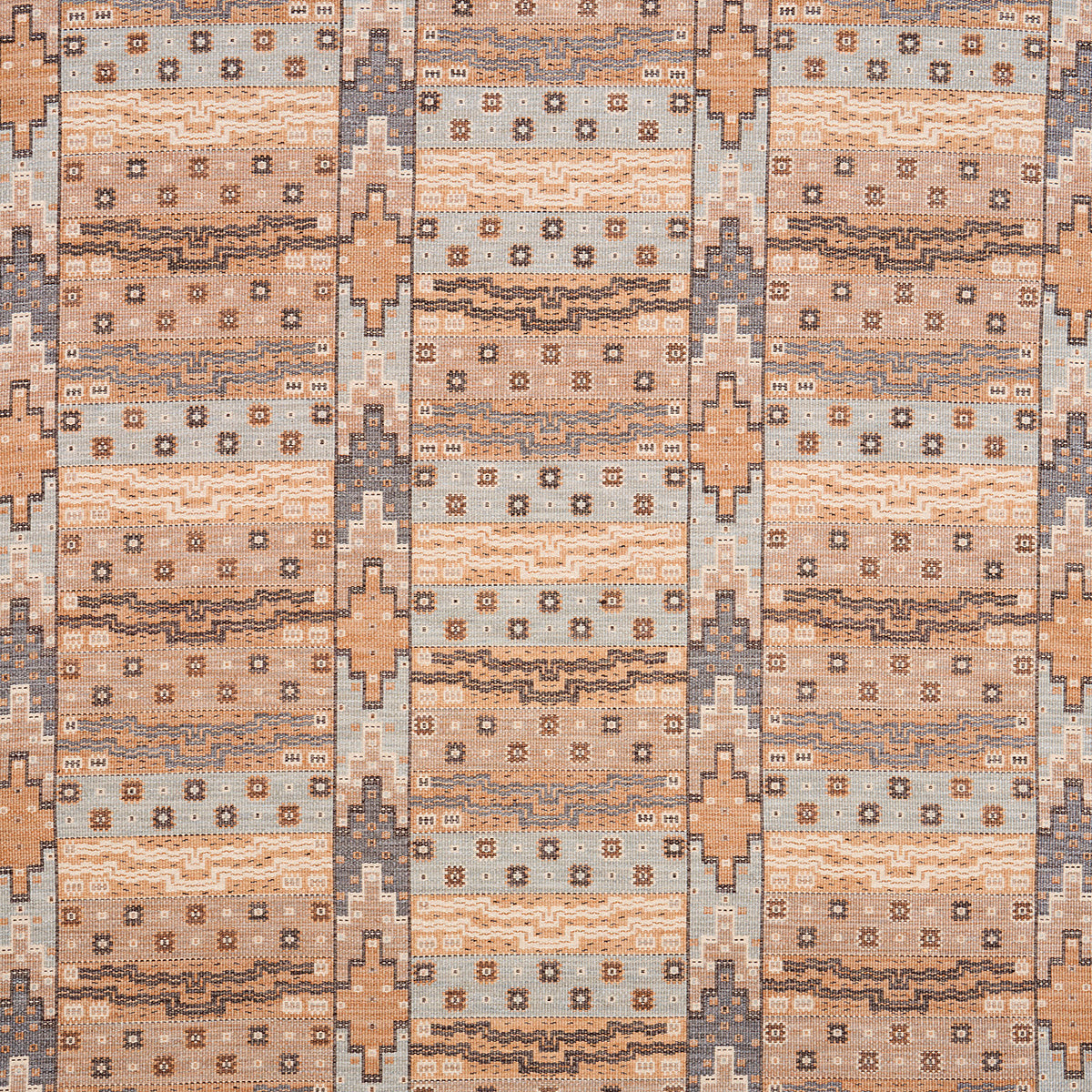 Purchase 81992 | Azulejos, Fog - Schumacher Fabric