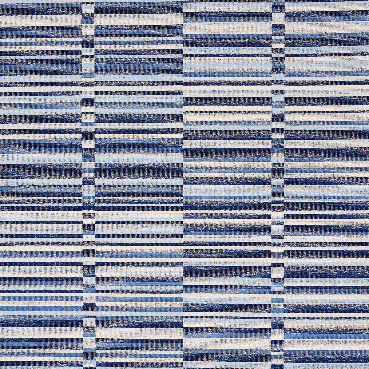 Purchase 82010 Tierra Stripe, Blue by Schumacher Fabric