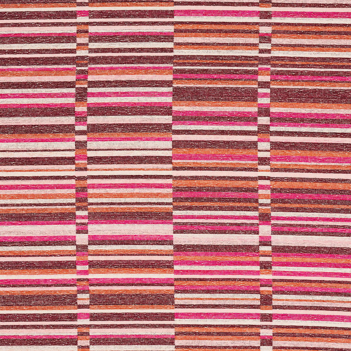 Purchase 82012 Tierra Stripe, Berry by Schumacher Fabric