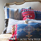 Purchase 82081 | Kalindi Embroidery, Indigo - Schumacher Fabric