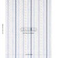 Purchase 82110 | Mirza Ikat Stripe, Blue On Natural - Schumacher Fabric